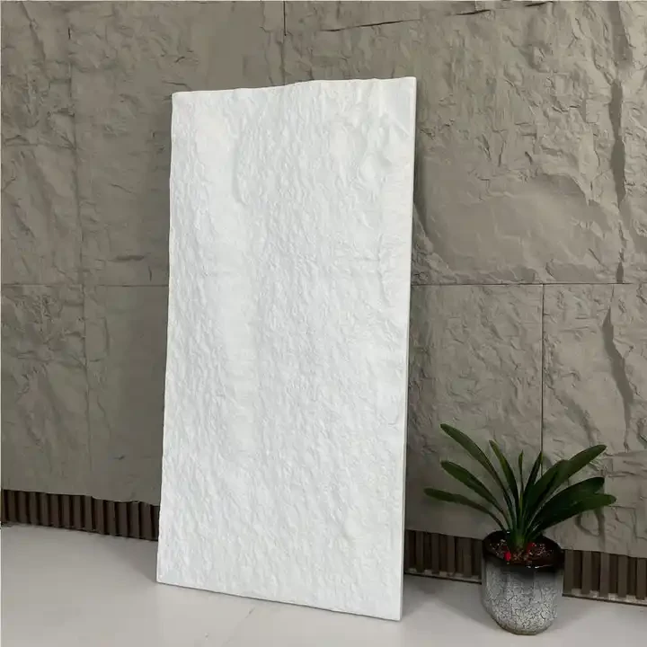 Painéis de pedra PU 3D de venda direta da fábrica